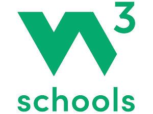 لوگوی W3Schools که وب‌سایتی شامل منابع یادگیری توسعه وب است