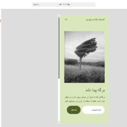 بخش CSS اضافی در ویرایشگر سایت وردپرس هنگامی که قالب 404 باز شده